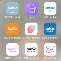 在飛比找蝦皮購物優惠-泡泡代充儲值bubble Lysn JYP STAR’s S