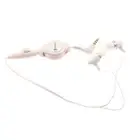 For Galaxy A13/A14/A15 Wired Retractable Earphones Headphones Handsfree Mic