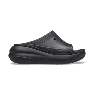 New CROCS Womens CRUSH SLIDE 208731-001 BLACK UNISEX US W 6 - 9