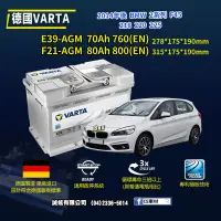 在飛比找蝦皮購物優惠-CS車材-VARTA 華達電池 BMW 2系列 F45 14