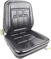 Eigell Forklift Seat Premium Engineering Vehicle Seat for Skid Loader Mower Tractor