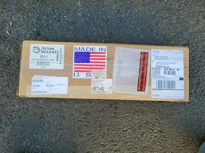 BRAND NEW Atlas Sound EFP3-2 Fan Panel Recessed Mount Dual Fans NEW in Box STP