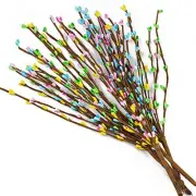 Pack of 5 Artificial Pastel Pip Berry Sprays Springtime Pip Berry Picks Stems