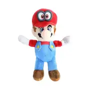 Nintendo Mario Odyssey Mario With Cappy 8.5 Inch Plush NEW IN STOCK