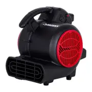 1/5 HP 6.89 in. 3-Speed Blower Fan in Black with Extended Timer