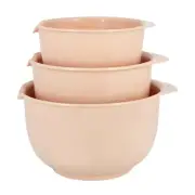 Mixing Bowls with Pour Spout| Nesting Design Saves Space | Non-Slip, BPA Free, D