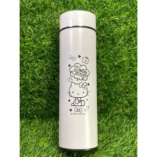 現貨 三麗鷗 Sanrio Hello Kitty 凱蒂貓 500ml 莫蘭迪 智能測溫保溫瓶 水瓶 保溫瓶