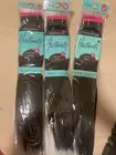 NEW Hairtensity premium blend hair extensions. Silky Yaki 4 Jet Black 18”