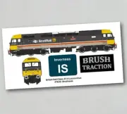 British Rail Class 47 Fridge Magnet 47642 BR ScotRail Diesel Locomotive