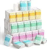 Outus 200 Packs Pocket Tissues Packs Individual Travel Size Tissues Bulk Mini Inspirational Pocket Tissues 3 Ply Paper Facial Tissue Packs for Family Holiday Travel School Office Car Wedding Party