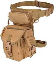 Totority Drop Leg Bag Thigh Pack for Motorcycling Hiking Camping and Sports Durable with Multiple Pockets for Easy Carrying and Convenience