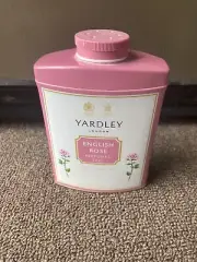 Yardley London Perfumed Talc Tin English Rose Talcum Powder 7 Oz (200 G)