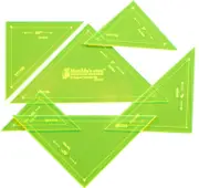 Quilting Patchwork Sewing Template 90deg Triangles Matilda's Own