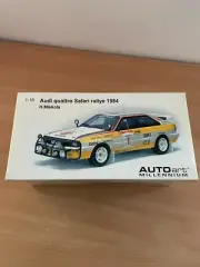 1:18 Autoart Audi quattro Safari rallye H.Mikkola Rare, new non-displayed