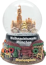 Souvenir Snow Globe Oktoberfest Munich Bavaria Travel Keepsake Germany Gift Beer Tent Shaker Ball 30065x Air Bubble
