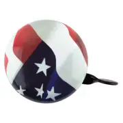 Big Bicycle Bell Ding Dong Sound American Flag 80mm Bikes New