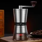 Manual Coffee Grinder Stainless Steel Hand Coffee Mill Ceramic Burr Detachable