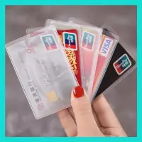 在飛比找蝦皮購物優惠-【台灣現貨24H出貨】透明卡片套 證件套 身份證套 悠遊卡套