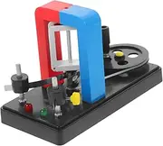 Hand Generator Camping Generator Portable Battery Generator Rechargeable Generator Diy Magnetic Generator Mini Toys Diy Hand Assembled Electricity Child Handheld Model Plastic