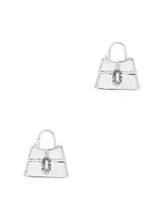 Marc Jacobs The St Marc Drop Earrings - Silver ONE SIZE