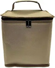 Snblzhef Camping Gas Tanks Storage Bag Protective Case Camp Light Carrying Bag Anti-Collision for Outdoor Cooking Khaki Big