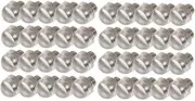 VICASKY 2sets 20pcs Scissor Mufflers for Hair Cutting Practical Scissor Accessories Effortless Installation Noise Reduction for Barbers Salons Lightweight User Friendly 20pcs*2