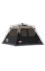 Coleman FPS-136929 4-Person Cabin Tent - Brown/Black