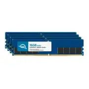 OWC 64GB (4x16GB) DDR5 5200MHz 1Rx8 Non-ECC UDIMM 288pin Memory RAM