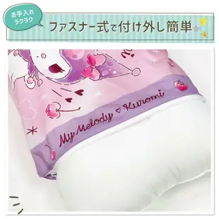 asdfkitty*美樂蒂庫洛米 兒童枕頭/午安枕-28*39公分-日本正版商品