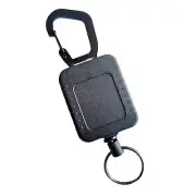 Retractable Keyring Extendable Key Chain Heavy Duty Key Lanyard Belt