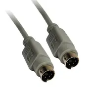 6 Ft Mini Din 6-pin Male to Male PS2 PS/2 Cable For Computer Keyboard Mouse KVM