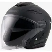 JJ-01 Monocolor Matt Black Jet Helmet