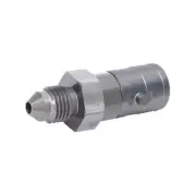 Wilwood 260-16769 Fitting Coupling Quick Disconnect Straight Aluminum Clear