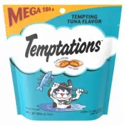 10 Pack Cat Treats, Tempting Tuna Flavor, 6.35-oz. 10517