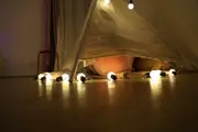 LED Retro Style Children's Hanging Lamp Vintage String Light with hanging Hook