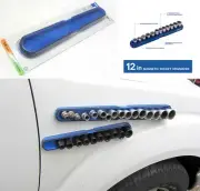 Kobalt 12" Magnetic Socket & Accessory Holder Rubber Coated Organizer Rack Tray