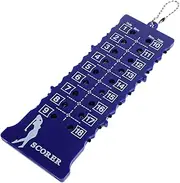 Abaodam Golf Scoreboard 18 Holes Portable Golf Stroke Counters Essential for Golfers User-Friendly Scorekeeper