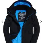 保證正品現貨 SUPERDRY 極度乾燥 外套 網眼內襯防風連帽外套 男生