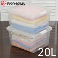 在飛比找蝦皮商城優惠-IRIS OHYAMA 20L透明收納箱 CB-25