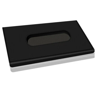 Durable Business Extra Portable High Quality PU Leather Car Tissue Holder NEW