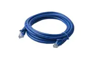 CAT6A 2m Metre BLUE Gigabit Network Patch Lead LAN Cable (CAT5E/CAT6) AKY-CAT6A2M