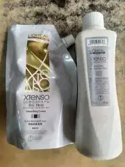 Loreal Professional Xtenso Straightening Cream & neutralizer 400ml + 495ml combo