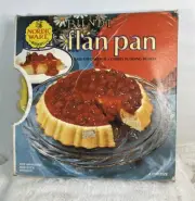 VINTAGE HARVESt NORDIC WARE BUNDT FLAN PAN - NOS