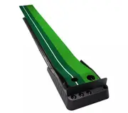 Golf Training Aid Golfing Practice Putting Green Blanket Mat Indoor Clubs 2.5M