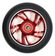Scooter Wheel Alloy 110mm incl abec-9 bearing RED core