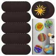 50pcs Magnetic Painting Canvas Panels 3 Inch Small Canvas for Refrigerator2847