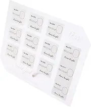 Ipetboom Elegant Nail Art Display Board 04 Color Cards Fake Nails Display for Salon Nail Gel Display Holder Nail Stand for Painting Nails Simple Design