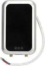 9KW Electric Instantaneous Water Heater Without Instantaneous Water Heater, Automatic Mini Water Heater with Constant Temperature and Screen for Bathroom Kitchen Home