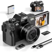 Photography Digital Camera 48MP&4K Video/Vlog Camera with Wifi 60FPS Auto Focus