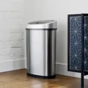 Steel Motion Sensor Trash Can